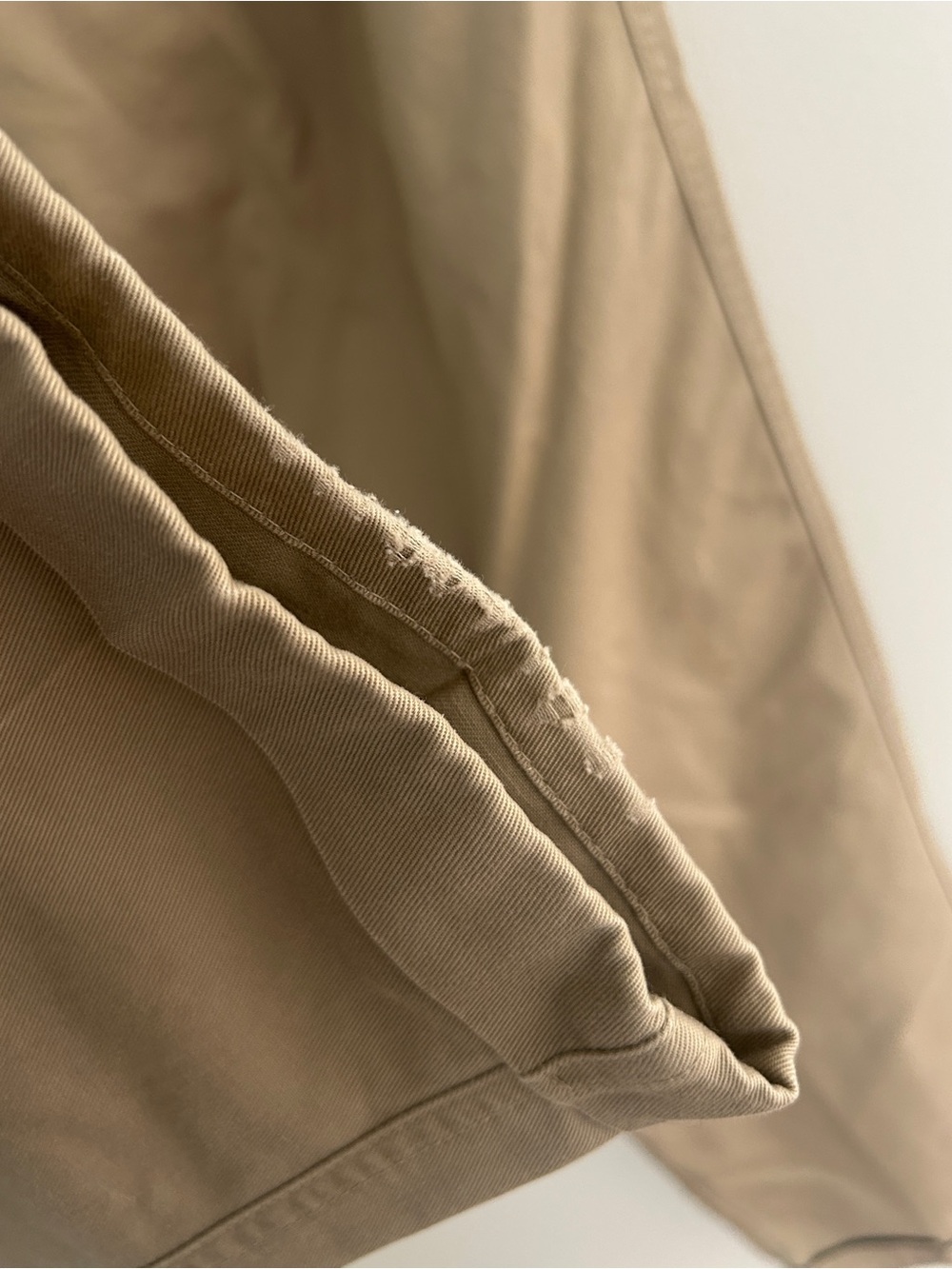 Vintage Chaps Ralph Lauren Men's Khaki Pleated Chinos - Picture 6 of 7